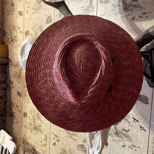 Rust colored Brixton hat